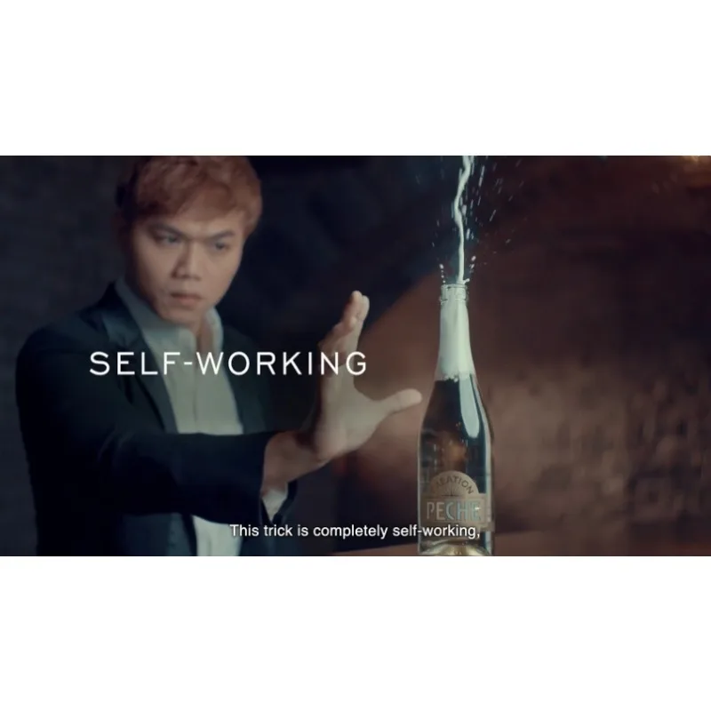 Волшебный трюк SPARKLING+ — улучшенная версия — эффект самораскрывающейся бутылки шампанского, сценическая иллюзия для вечеринок, трюк для менталистов
Волшебный трюк SPARKLING+ — улучшенная версия — эффект самораскрывающейся бутылки шампанского, сценическая иллюзия для вечеринок, трюк для менталистов