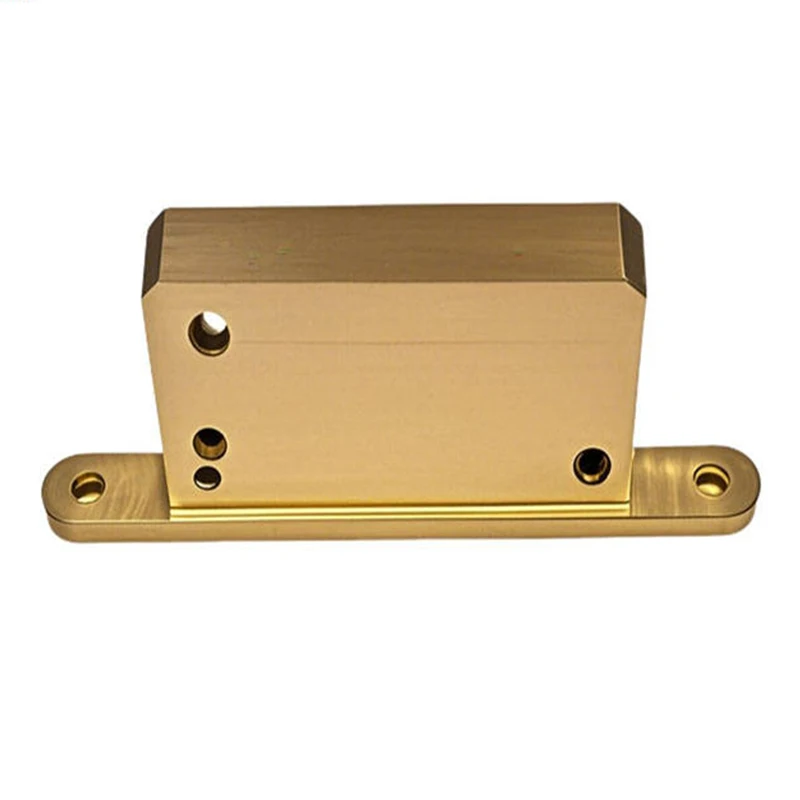 Custom CNC Machined Precision Parts for Industrial High Precision CNC Machined Brass Bracket with Smooth Brushed Finish
Custom CNC Machined Precision Parts for Industrial High Precision CNC Machined Brass Bracket with Smooth Brushed Finish