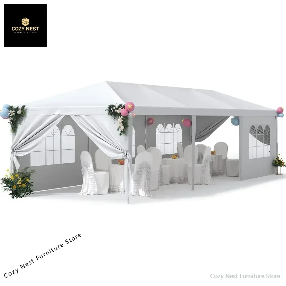 Outdoor Canopy, Tent Patio Camping Heavy Duty Gazebo Shelter Party Wedding with Side Removable Walls, Waterproof Shelter
Outdoor Canopy, Tent Patio Camping Heavy Duty Gazebo Shelter Party Wedding with Side Removable Walls, Waterproof Shelter