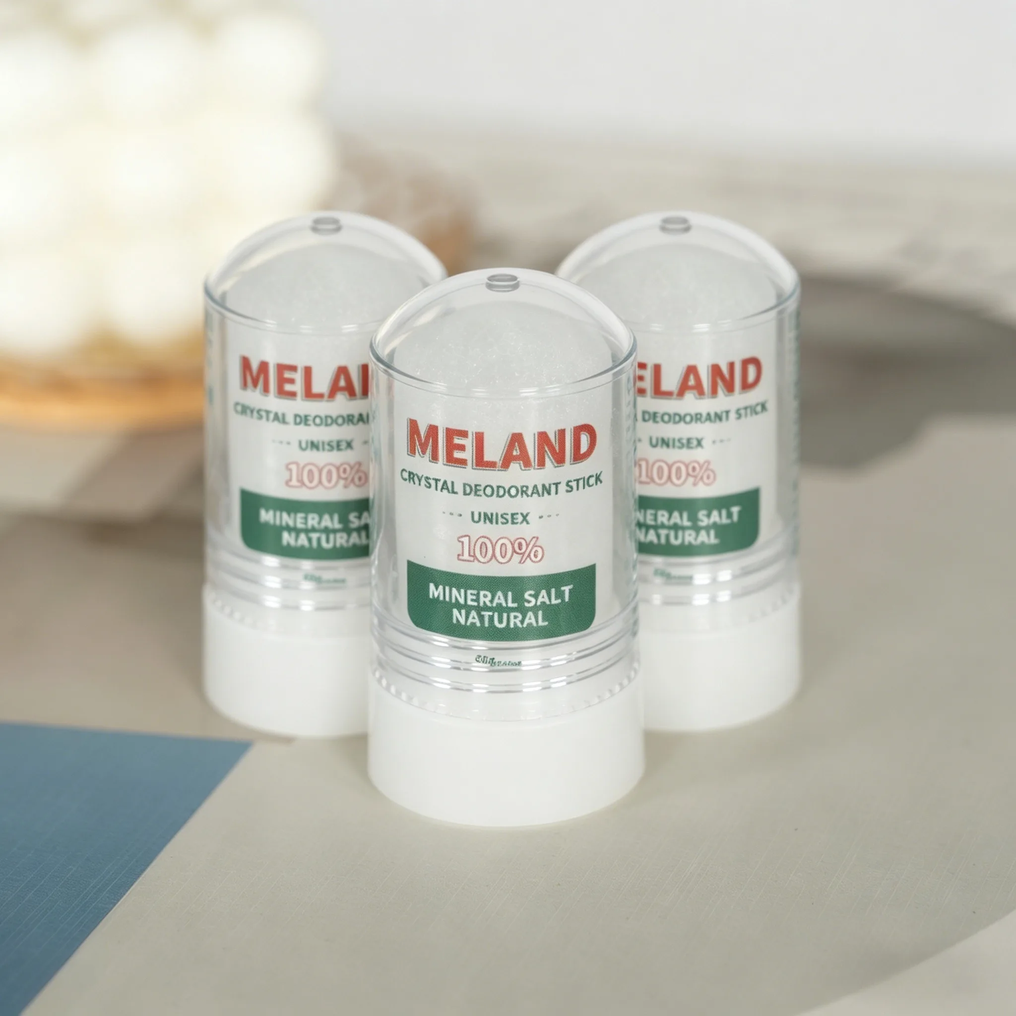 Crystal Deodorant Stone 1/2/3pcs Salt Crystal Deodorant Sticks for Travel All Natural Unscented and Aluminum Free for Women& Men
Crystal Deodorant Stone 1/2/3pcs Salt Crystal Deodorant Sticks for Travel All Natural Unscented and Aluminum Free for Women& Men