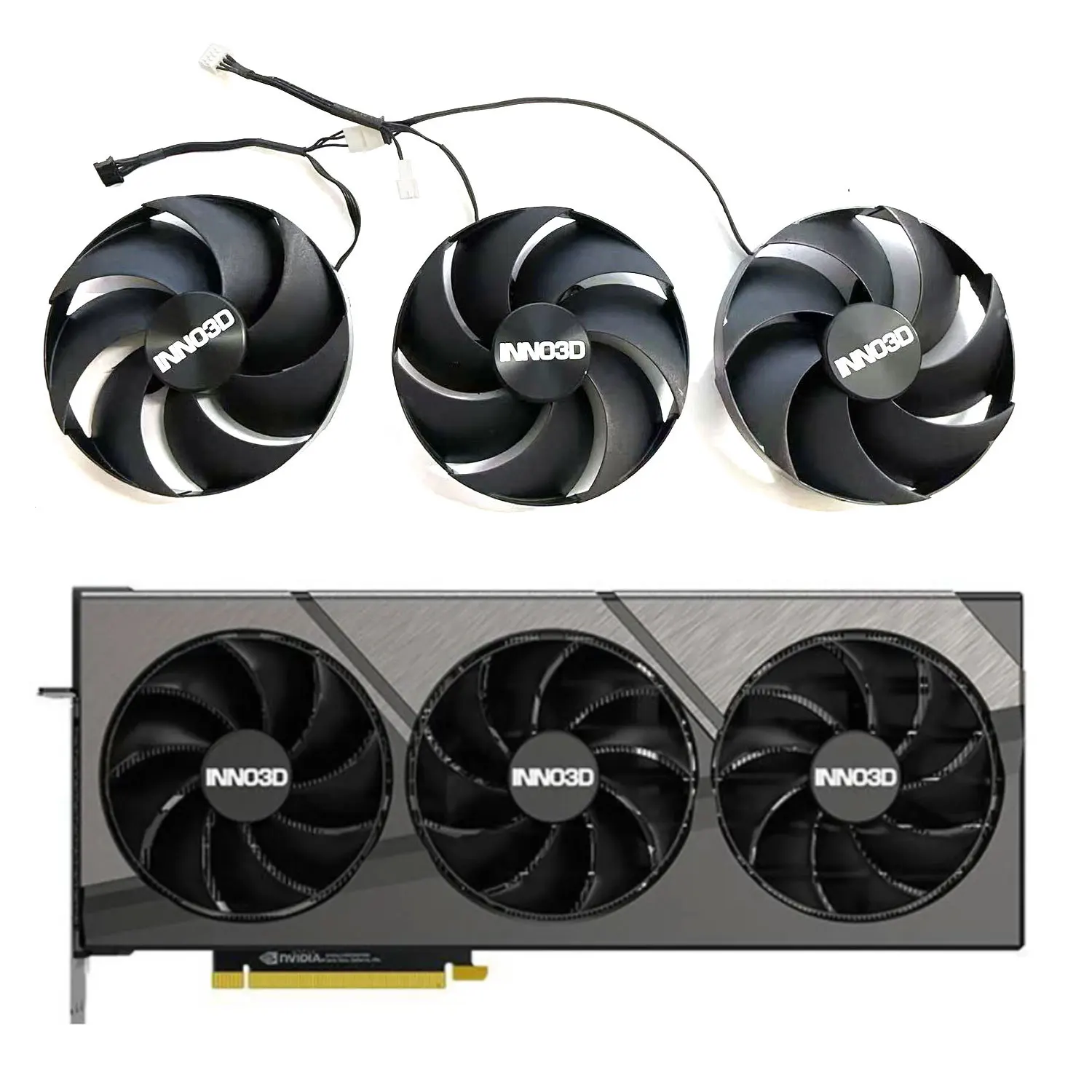 Оригинальный вентилятор с графическим процессором 98 мм 4PIN FD10020M12D RTX4080 4090 для Inno3d GeForce RTX 4080 4090 X3 OC
Оригинальный вентилятор с графическим процессором 98 мм 4PIN FD10020M12D RTX4080 4090 для Inno3d GeForce RTX 4080 4090 X3 OC