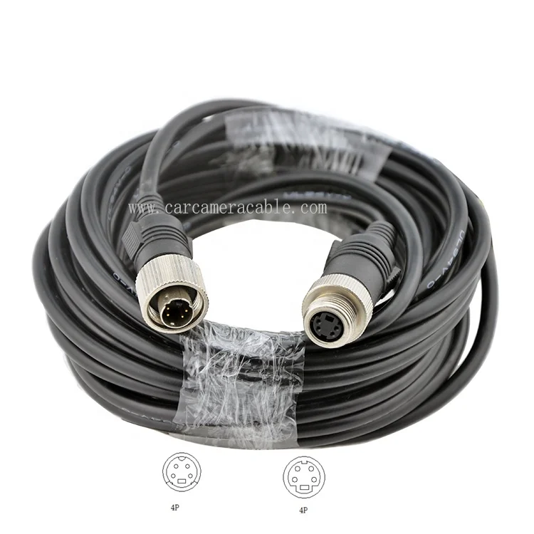 4k IP68 Waterproof Audio & Video Extension Cord 4 Pin Slim Mini Din Screw Plug Male Female Adapter Vehicle CCTV Camera System 
4k IP68 Waterproof Audio & Video Extension Cord 4 Pin Slim Mini Din Screw Plug Male Female Adapter Vehicle CCTV Camera System