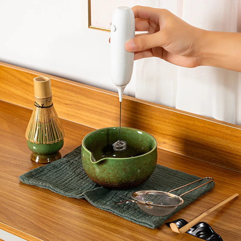 8Pcs/Set Electric Baibenli Matcha Tea Set, Ceramic Tea Kit with Spouted Matcha Bowl & Accessories
8Pcs/Set Electric Baibenli Matcha Tea Set, Ceramic Tea Kit with Spouted Matcha Bowl & Accessories