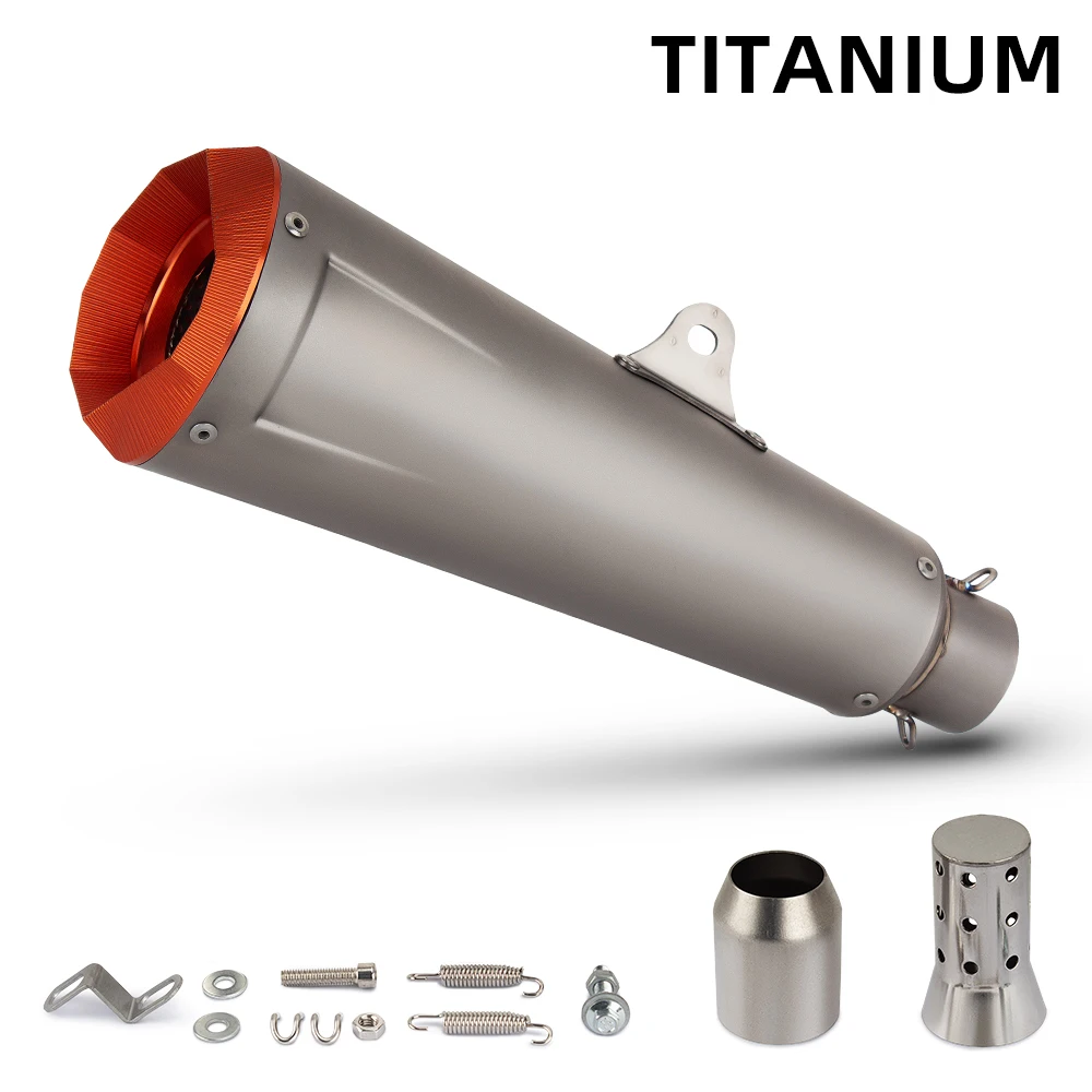 Универсальный глушитель из нержавеющей стали и титанового сплава для мотоцикла, круглый глушитель выхлопной трубы, аксессуары для системы побега для nc750 250SR R6
Универсальный глушитель из нержавеющей стали и титанового сплава для мотоцикла, круглый глушитель выхлопной трубы, аксессуары для системы побега для nc750 250SR R6