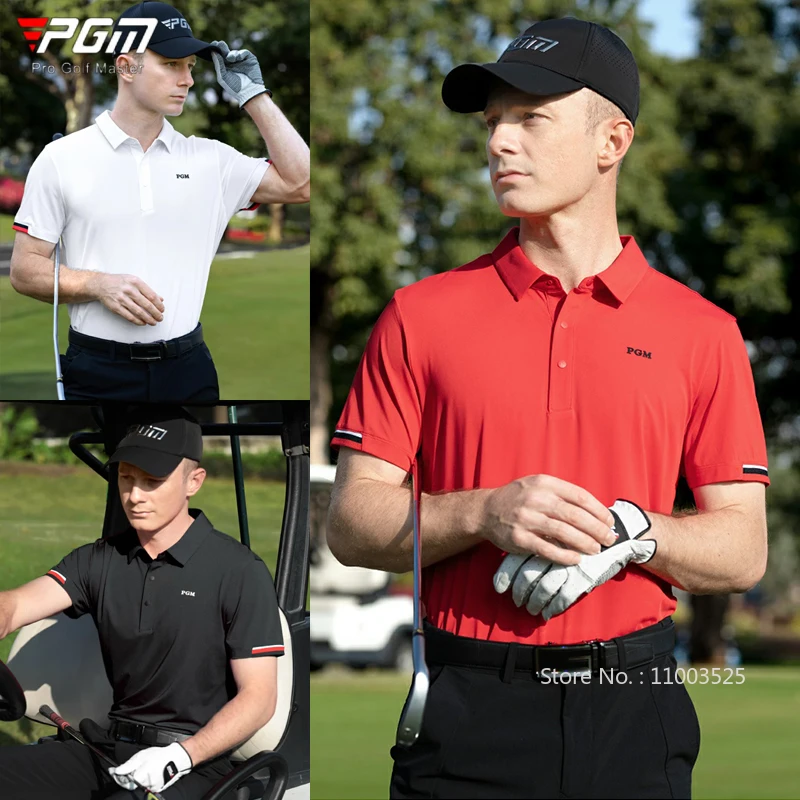 PGM Men Golf Short Sleeved T-shirt Summer Sports Stretch Polo Shirt Male Breathable Striped Golf Clothing Tops M-XXL
PGM Men Golf Short Sleeved T-shirt Summer Sports Stretch Polo Shirt Male Breathable Striped Golf Clothing Tops M-XXL