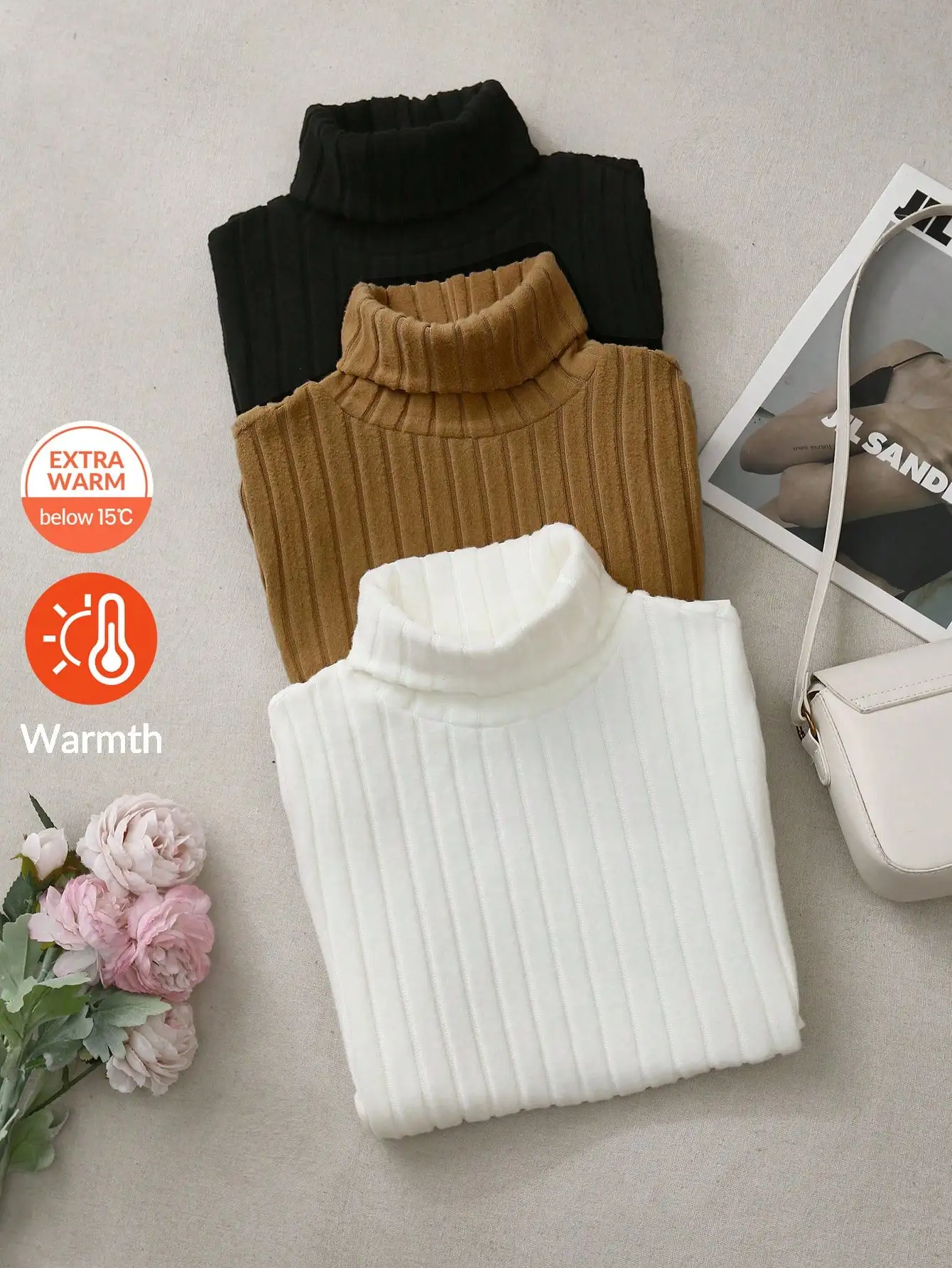 Женский топ с высоким воротом и длинными рукавами, черный/хаки/белый, теплый и облегающий, для офиса и повседневной носки осенью/зимой
Женский топ с высоким воротом и длинными рукавами, черный/хаки/белый, теплый и облегающий, для офиса и повседневной носки осенью/зимой