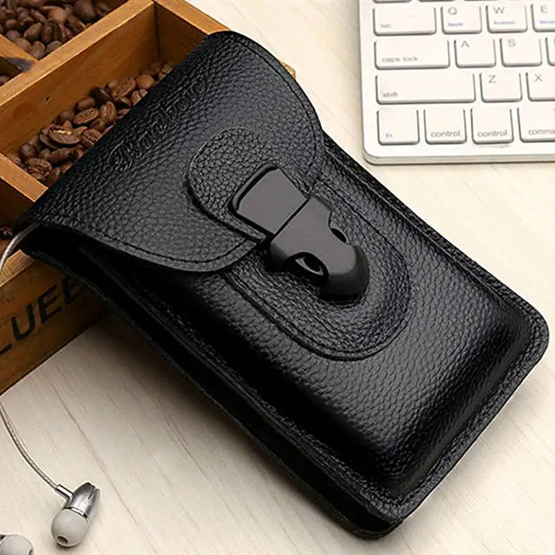 Genuine Leather Phone Bag for Men Worksite Waterproof Waist Bag Cowhide Belt Multifunctional Middle-Aged Bucket-Shape Mobile ...
Genuine Leather Phone Bag for Men Worksite Waterproof Waist Bag Cowhide Belt Multifunctional Middle-Aged Bucket-Shape Mobile ...