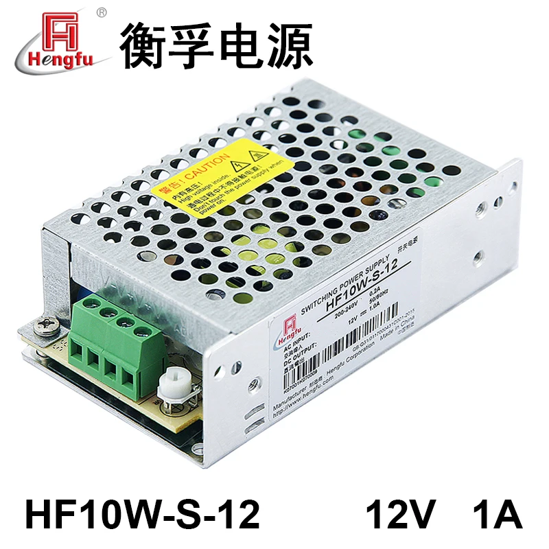 Аккумуляторный трансформатор Hengfu HF10W-S-12, 220 В переменного тока в 12 В постоянного тока, 1 А, источник питания с одним выходом
Аккумуляторный трансформатор Hengfu HF10W-S-12, 220 В переменного тока в 12 В постоянного тока, 1 А, источник питания с одним выходом