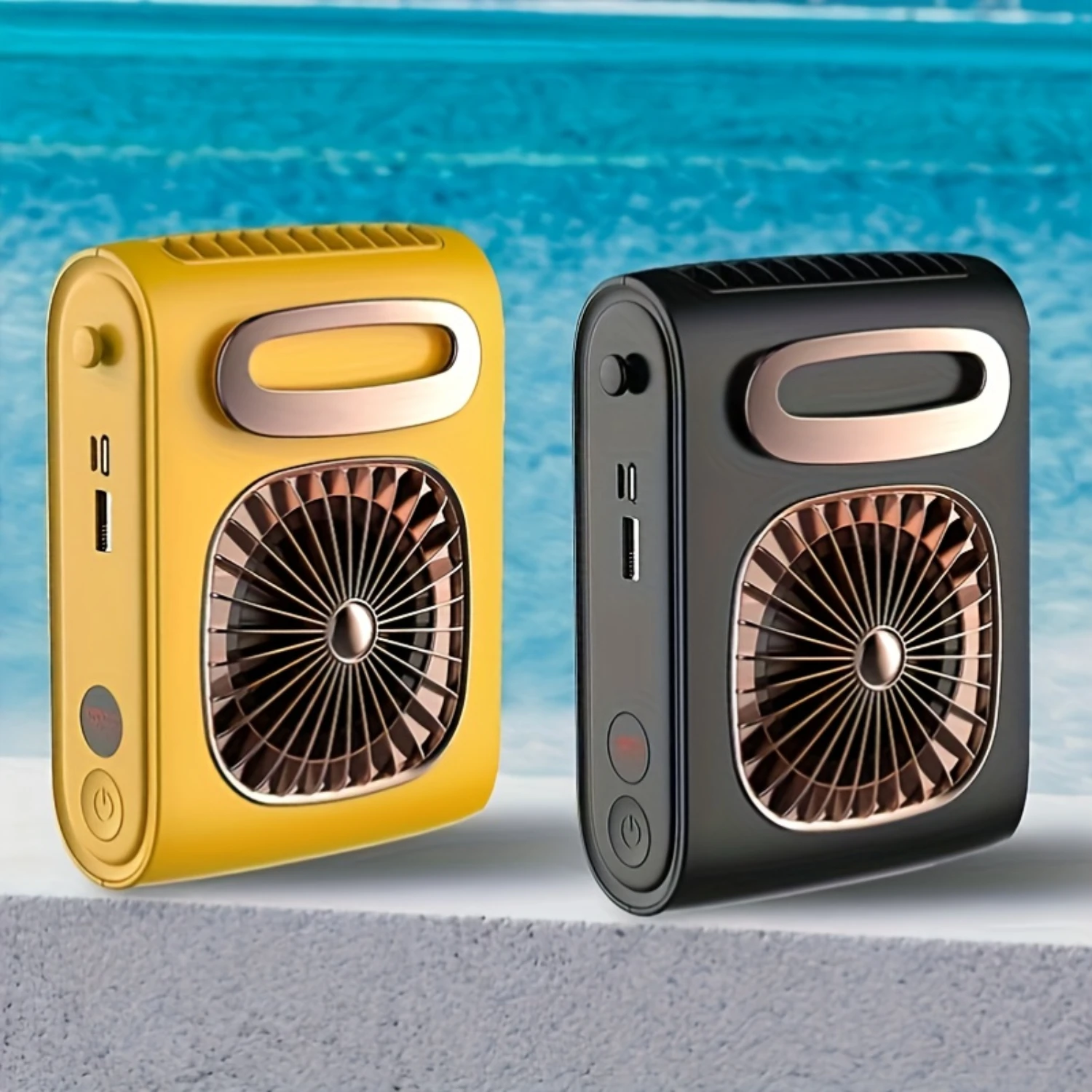 Portable Neck Fan, USB Rechargeable Hands-Free Waist-Hanging Fan, Personal Cooling Device, 3 Speeds, Compact Tower Design, For O
Portable Neck Fan, USB Rechargeable Hands-Free Waist-Hanging Fan, Personal Cooling Device, 3 Speeds, Compact Tower Design, For O