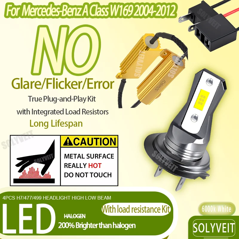 Plug, Secure, Drive: The Simplest Route to Powerful LED lights For Mercedes-Benz A Class W169 2004-2007 2008 2009 2010 2011 2012
Plug, Secure, Drive: The Simplest Route to Powerful LED lights For Mercedes-Benz A Class W169 2004-2007 2008 2009 2010 2011 2012