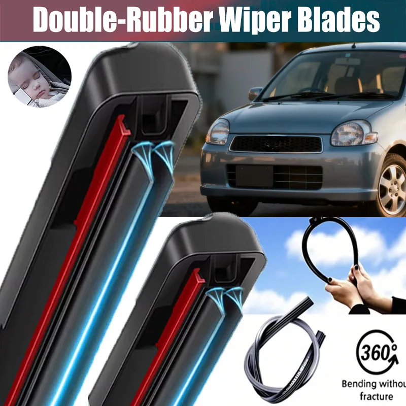 Front Wiper Blades For Daihatsu Cuore Charade Mira L250 L251 2003 2004 2005 RHD&LHD Front Windscreen Windshield Double Rubber
Front Wiper Blades For Daihatsu Cuore Charade Mira L250 L251 2003 2004 2005 RHD&LHD Front Windscreen Windshield Double Rubber