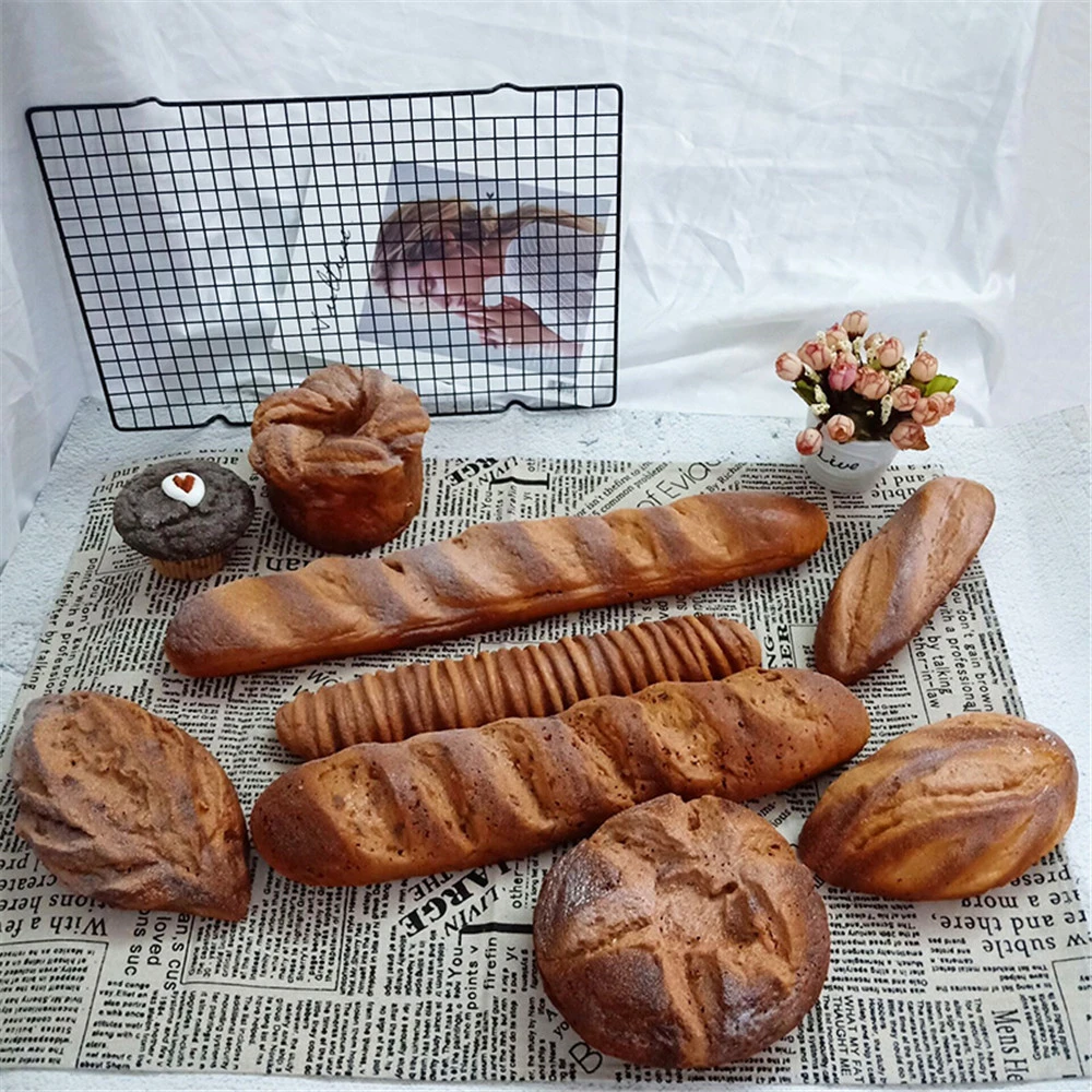 fake food for restaurant store shop decor display props Loaf baguette miche croissant artificial simulation French Bread
fake food for restaurant store shop decor display props Loaf baguette miche croissant artificial simulation French Bread