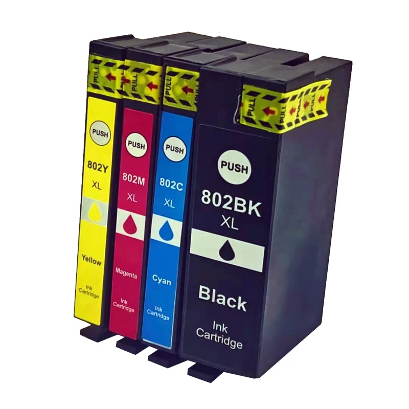 802XL Ink Cartridges for Epson Printer 802 802XL Ink Cartridges for Epson Workforce Pro WF-4730 WF-4720 WF-4734 WF-4740 EC-4020
802XL Ink Cartridges for Epson Printer 802 802XL Ink Cartridges for Epson Workforce Pro WF-4730 WF-4720 WF-4734 WF-4740 EC-4020