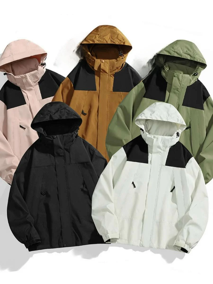 Мужская ветрозащитная и водонепроницаемая куртка для бега на открытом воздухе, спортивная одежда для пар, повседневная утепленная осенняя куртка из смесовой хлопковой ткани
Мужская ветрозащитная и водонепроницаемая куртка для бега на открытом воздухе, спортивная одежда для пар, повседневная утепленная осенняя куртка из смесовой хлопковой ткани