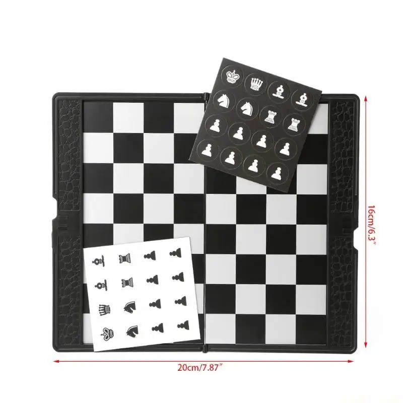 U2JB Pocket Folding International Chess Set Board Checkers Plane
U2JB Pocket Folding International Chess Set Board Checkers Plane