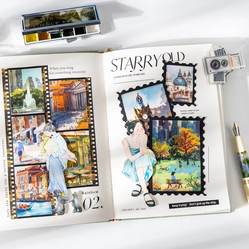 10Pieces/pack Europe City Background Stickers Dairy Town Material Laptop Notebook Suitcase Waterproof Sticker Kids Supplies
10Pieces/pack Europe City Background Stickers Dairy Town Material Laptop Notebook Suitcase Waterproof Sticker Kids Supplies