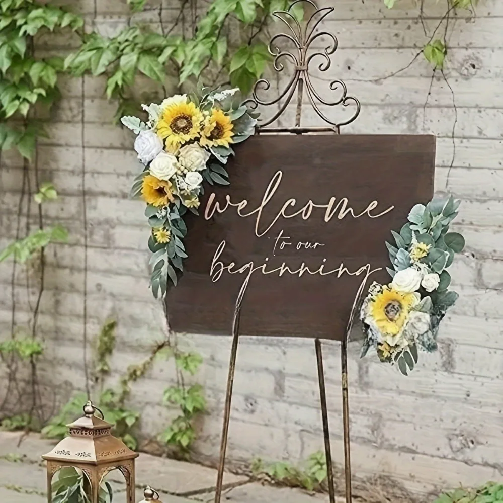 2 件套 Artificial Wedding Arch Flowers Swag Kit for DIY Fake Flower Arrangements Party Welcome Ceremony Sign and Reception
2 件套 Artificial Wedding Arch Flowers Swag Kit for DIY Fake Flower Arrangements Party Welcome Ceremony Sign and Reception