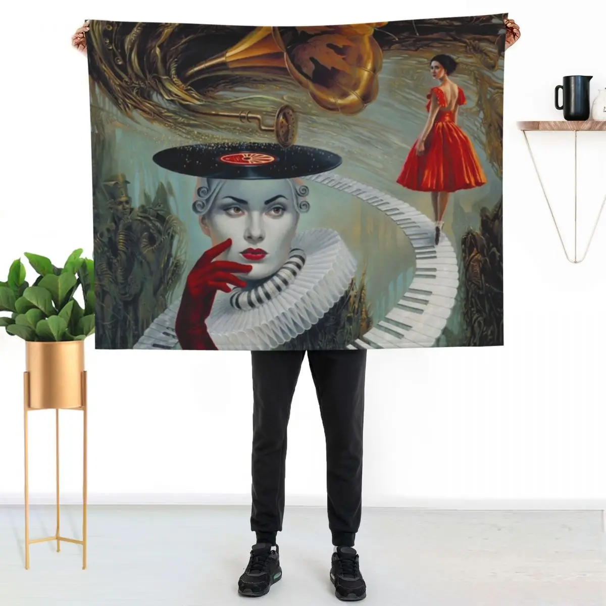 My Pet Arts: Michael Cheval b.1966 , sounding silence Throw Blanket Cozy Throw Blanket for Bed Sofa Chair
My Pet Arts: Michael Cheval b.1966 , sounding silence Throw Blanket Cozy Throw Blanket for Bed Sofa Chair