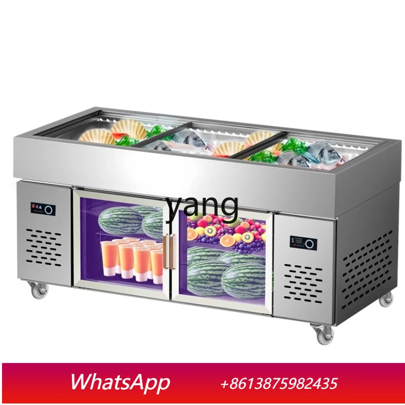 Холодильный прилавок-витрина Lcx для салатов и фруктов с функцией нарезки и охлаждения, для сохранения свежести продуктов
Холодильный прилавок-витрина Lcx для салатов и фруктов с функцией нарезки и охлаждения, для сохранения свежести продуктов