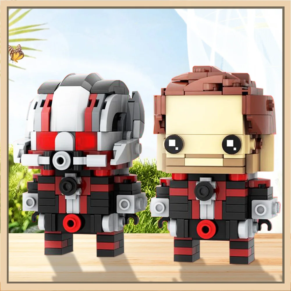 Moc- 139898 Строительные блоки Brickheadz, супергерой, муравья, аниме, киноигра, модель персонажа, креативный подарок, набор строительных блоков
Moc- 139898 Строительные блоки Brickheadz, супергерой, муравья, аниме, киноигра, модель персонажа, креативный подарок, набор строительных блоков
