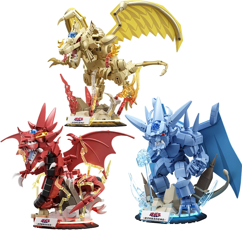 Anime Slifer The Sky Dragon The Winged Dragon of Ra Yu-Gi-Oh Assembled Building Blocks and Toys and Ornaments Birthday Gift
Anime Slifer The Sky Dragon The Winged Dragon of Ra Yu-Gi-Oh Assembled Building Blocks and Toys and Ornaments Birthday Gift