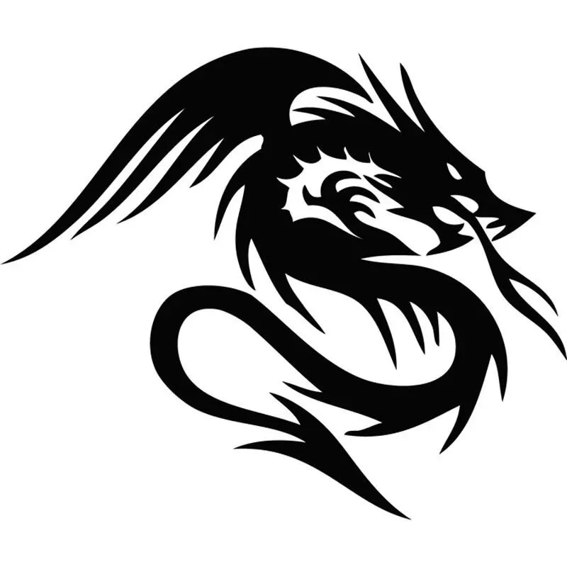 Dragon Car Decal with Wings High Quality Car Window Decoration Personality Pvc Waterproof Decal Black/white, 20cm*17cm
Dragon Car Decal with Wings High Quality Car Window Decoration Personality Pvc Waterproof Decal Black/white, 20cm*17cm