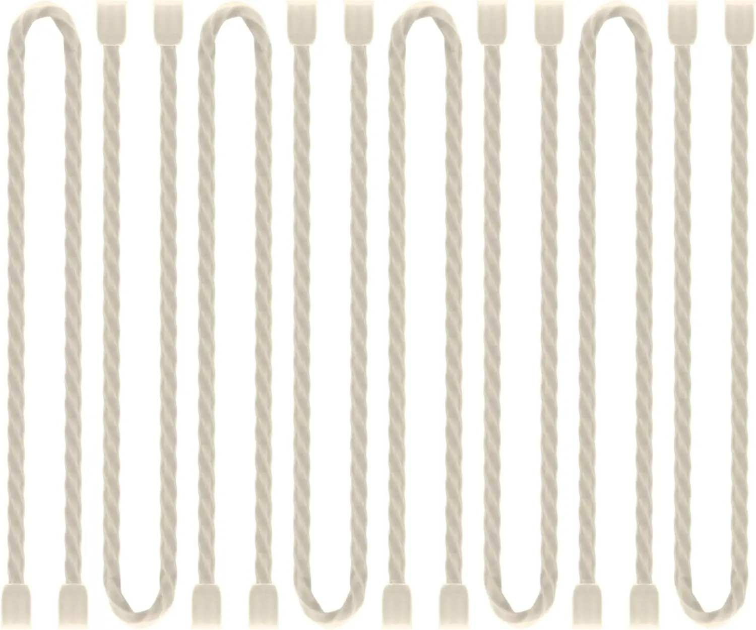 8 Reusable Silicone Cable Ties, 12-Inch, Steel Core, White
8 Reusable Silicone Cable Ties, 12-Inch, Steel Core, White