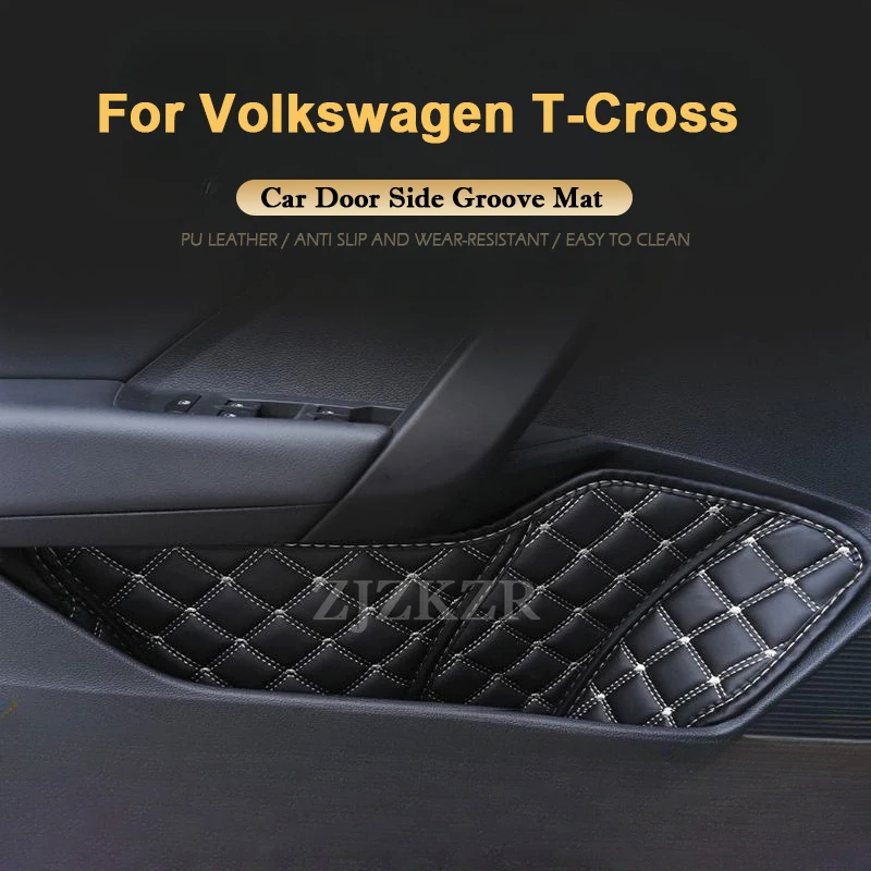 4 шт. коврик для боковой двери автомобиля для VW Volkswagen T-Cross 2018-2025, защитные коврики для ящика для хранения дверей, коврики против ударов
4 шт. коврик для боковой двери автомобиля для VW Volkswagen T-Cross 2018-2025, защитные коврики для ящика для хранения дверей, коврики против ударов