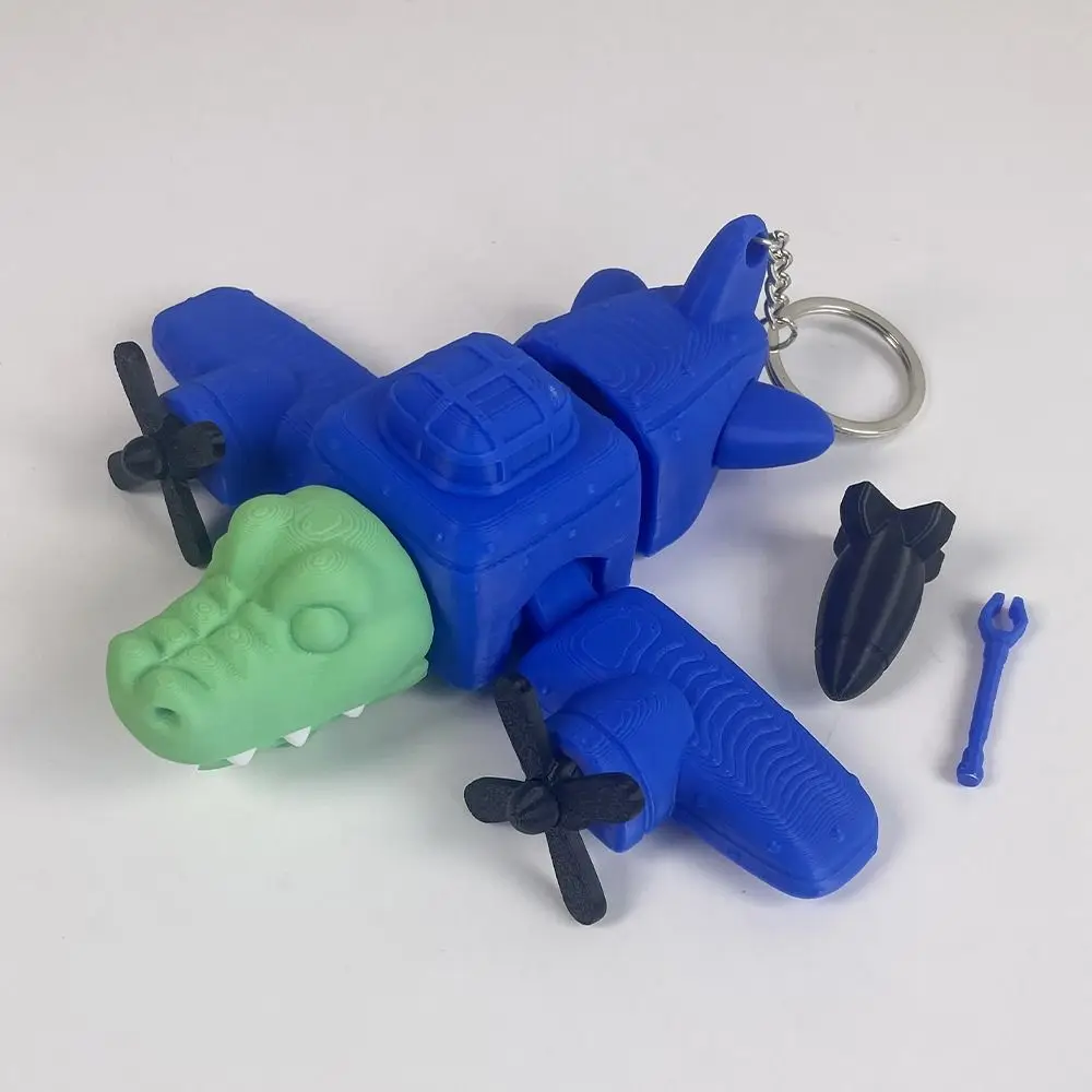 Crocodile 3D Printed Decorative Figure Movable Joints PLA Italian Brainrot Keychain Crafts Funny 3D Printed Keychain Desk Decor
Crocodile 3D Printed Decorative Figure Movable Joints PLA Italian Brainrot Keychain Crafts Funny 3D Printed Keychain Desk Decor