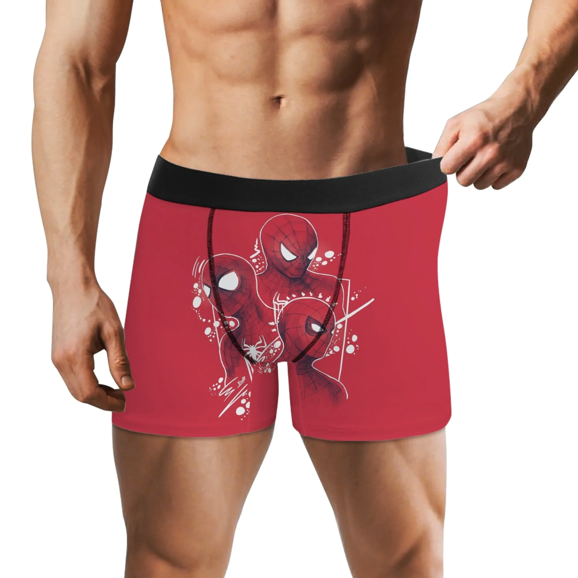 Новый ретро-тренд, повседневное мужское нижнее белье с рисунком Человека-паука в стиле комиксов, удобные дышащие мужские шорты-боксеры в подарок
Новый ретро-тренд, повседневное мужское нижнее белье с рисунком Человека-паука в стиле комиксов, удобные дышащие мужские шорты-боксеры в подарок