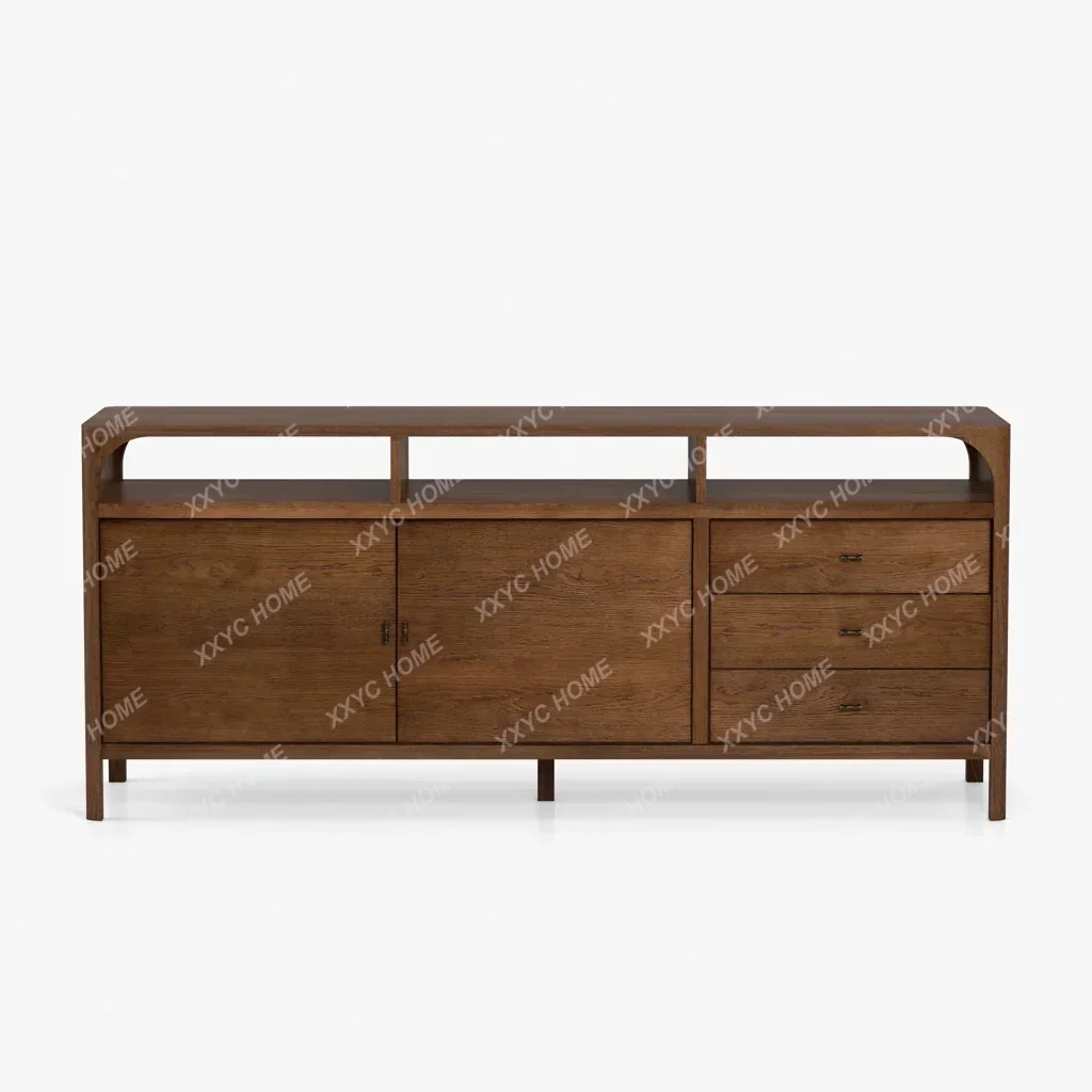 GGretro solid wood dining side cabinet, living room against the wall, multi-functional storage, storage
GGretro solid wood dining side cabinet, living room against the wall, multi-functional storage, storage