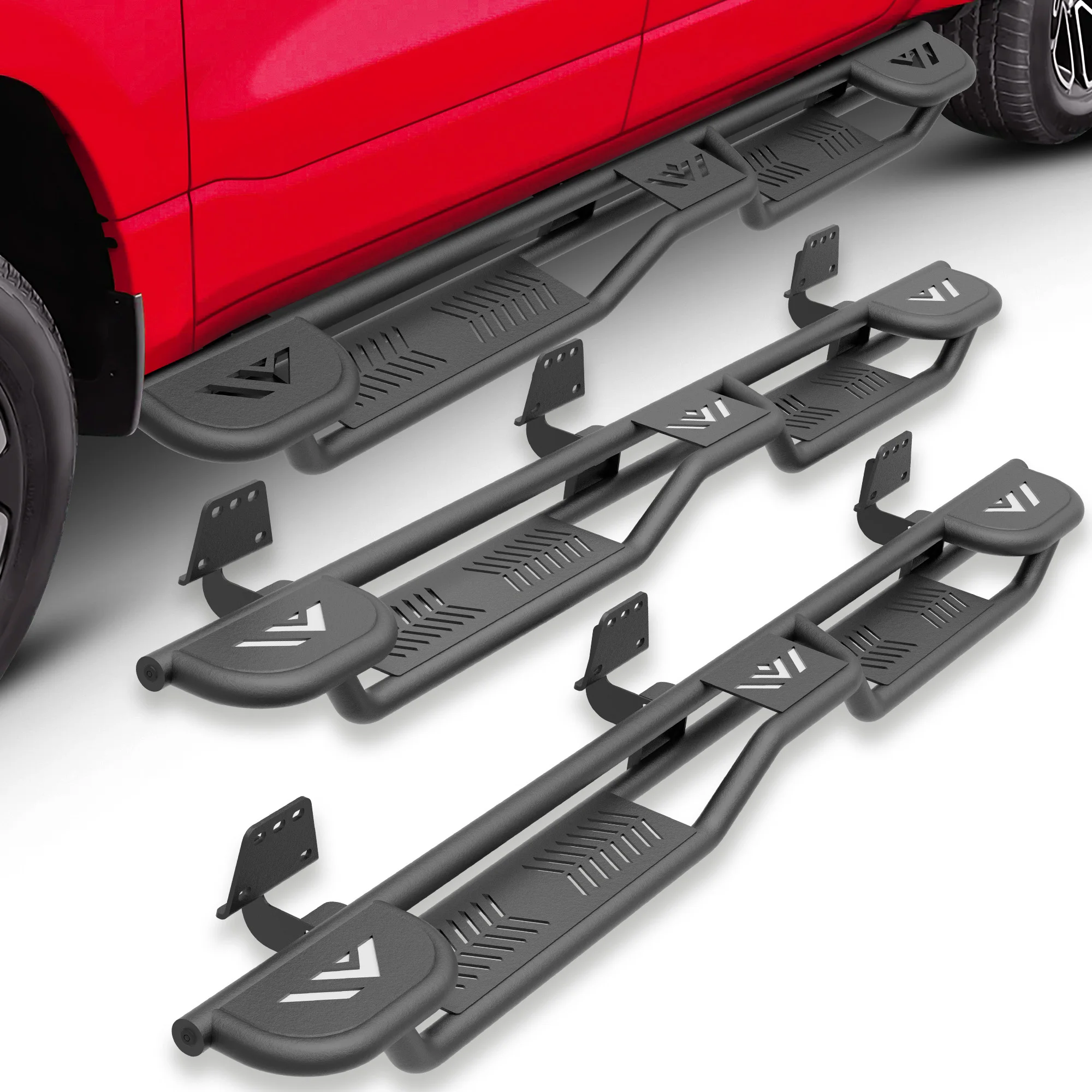 Running Boards with Heavy-Duty Steel for 2019-2026 Dodge Ram 1500 Crew Cab New Body Design
Running Boards with Heavy-Duty Steel for 2019-2026 Dodge Ram 1500 Crew Cab New Body Design