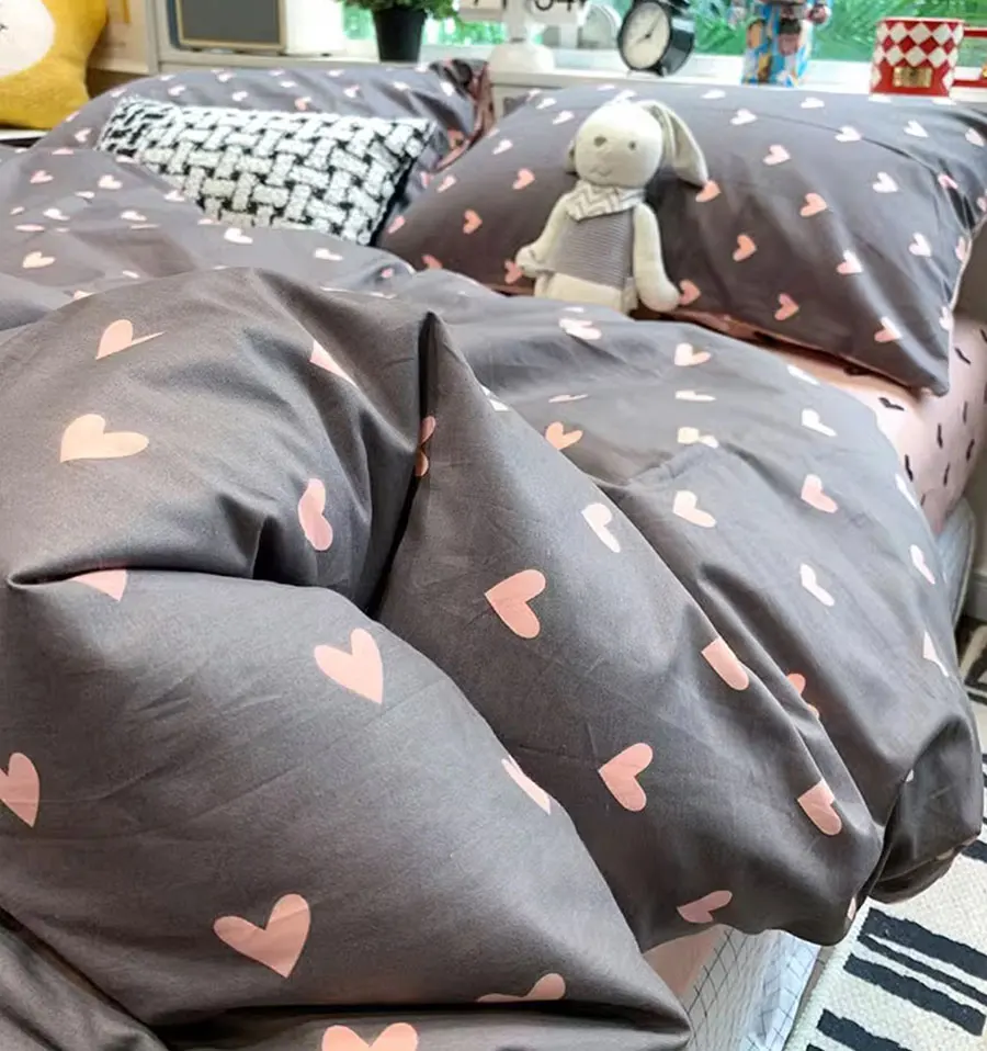 Fashion sweet heart bedding set teen,full queen king modern lovely design cotton home textile bed sheet pillow case duvet cover
Fashion sweet heart bedding set teen,full queen king modern lovely design cotton home textile bed sheet pillow case duvet cover
