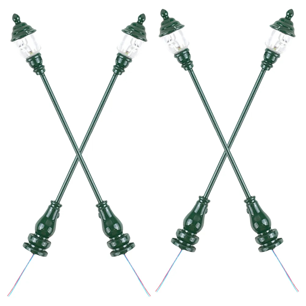 4 Pcs Model Garden Light Lamp Miniature Ornament Models Solar Lights Decorate Park Stainless Steel Plus Abs Small Street Child
4 Pcs Model Garden Light Lamp Miniature Ornament Models Solar Lights Decorate Park Stainless Steel Plus Abs Small Street Child