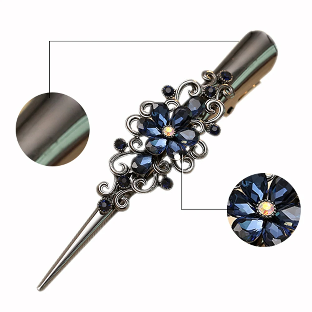 5Pcs Retro Buffalo Horn Hair Clips Crystal Design Women Barrettes Rhinestone Hairpins Metal naments Daily Life Party Elegant
5Pcs Retro Buffalo Horn Hair Clips Crystal Design Women Barrettes Rhinestone Hairpins Metal naments Daily Life Party Elegant