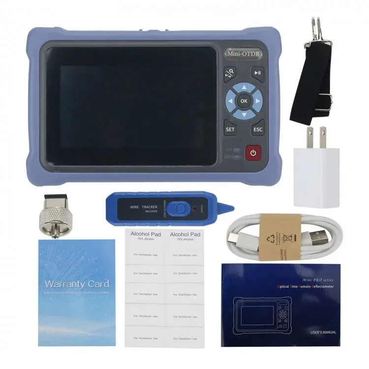 2026 OTDR-4000D Mini-OTDR 100KM Optical Time Domain Reflectometer 1310NM/1550NM 26DB/24DB with Touch Screen
2026 OTDR-4000D Mini-OTDR 100KM Optical Time Domain Reflectometer 1310NM/1550NM 26DB/24DB with Touch Screen