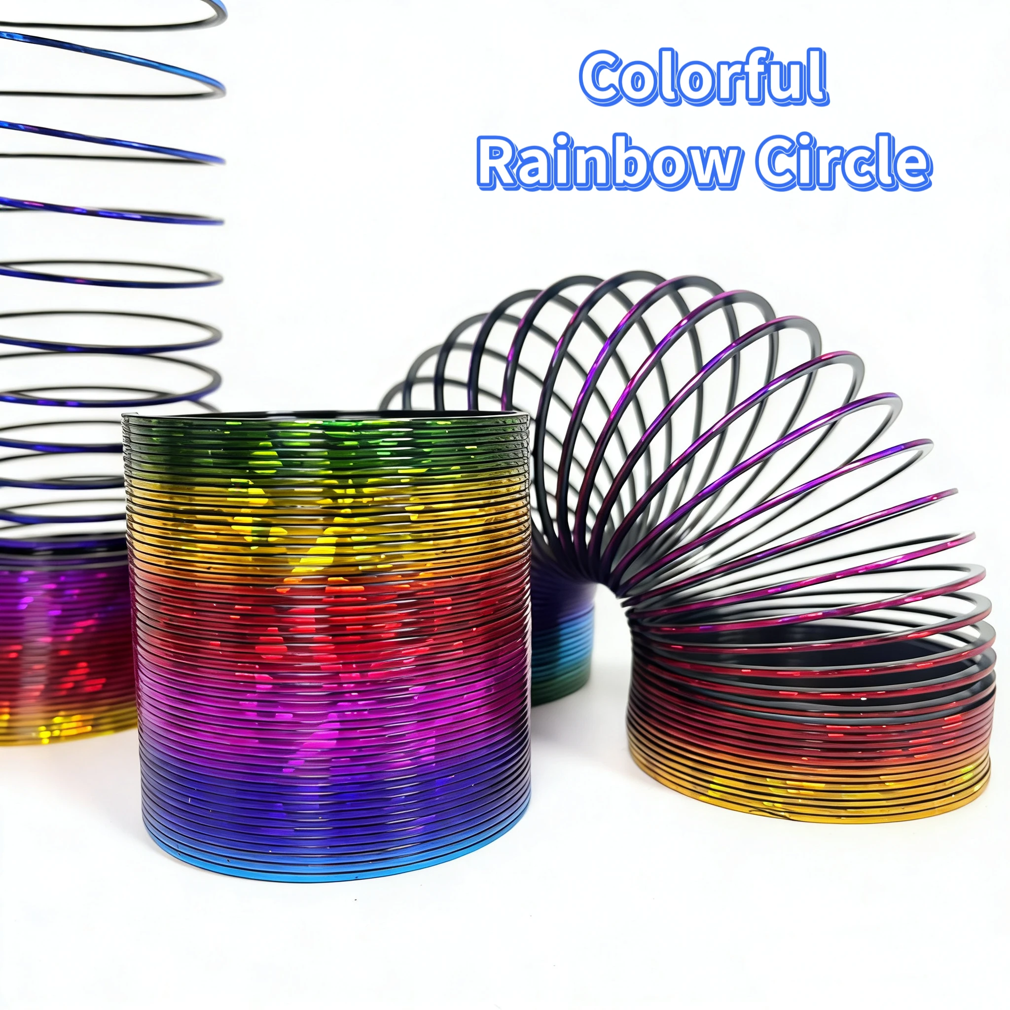 1/3/6 шт. Блестящая радужная пружинка-игрушка с пайетками, Волшебная развивающая игрушка-антистресс из золотой фольги для детей и взрослых
1/3/6 шт. Блестящая радужная пружинка-игрушка с пайетками, Волшебная развивающая игрушка-антистресс из золотой фольги для детей и взрослых