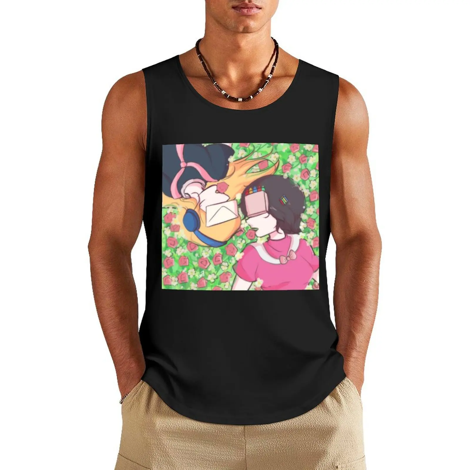 BBirthday Visual Novel - Elvira & Kamila Tank Top gym clothing men Men's clothes
BBirthday Visual Novel - Elvira & Kamila Tank Top gym clothing men Men's clothes