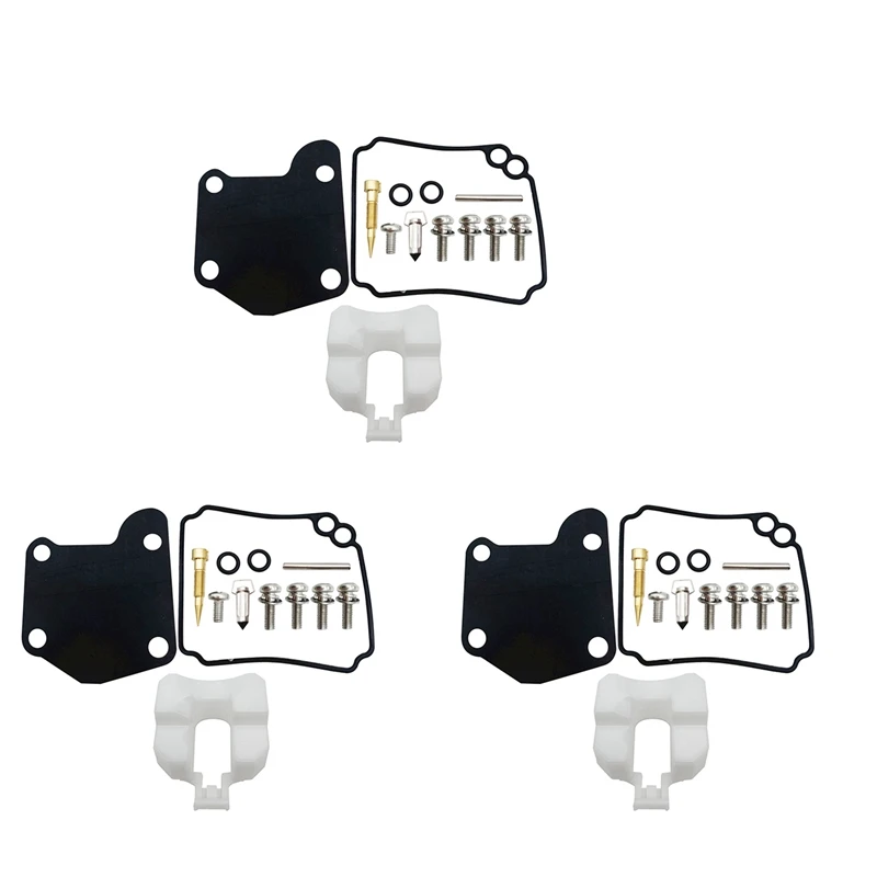 3X 63V-W0093-00 Boat Motor Carburetor Repair Kit For Yamaha 2-Stroke 9.9HP 15HP Outboard Engine
3X 63V-W0093-00 Boat Motor Carburetor Repair Kit For Yamaha 2-Stroke 9.9HP 15HP Outboard Engine