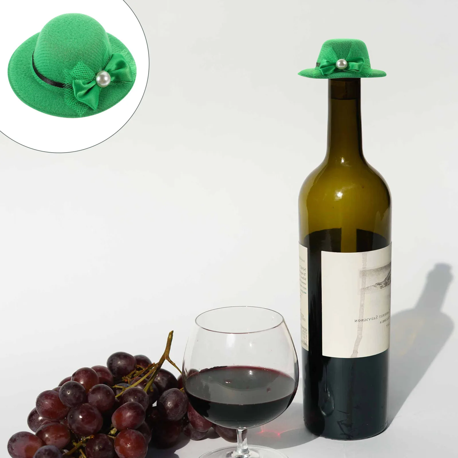5pcs Wine Bottle Hat Ornaments St. Patrick'S Day Decor Mini Green Hats Party Favors Diy Bottle Covers Kitchen Bar Accessories
5pcs Wine Bottle Hat Ornaments St. Patrick'S Day Decor Mini Green Hats Party Favors Diy Bottle Covers Kitchen Bar Accessories