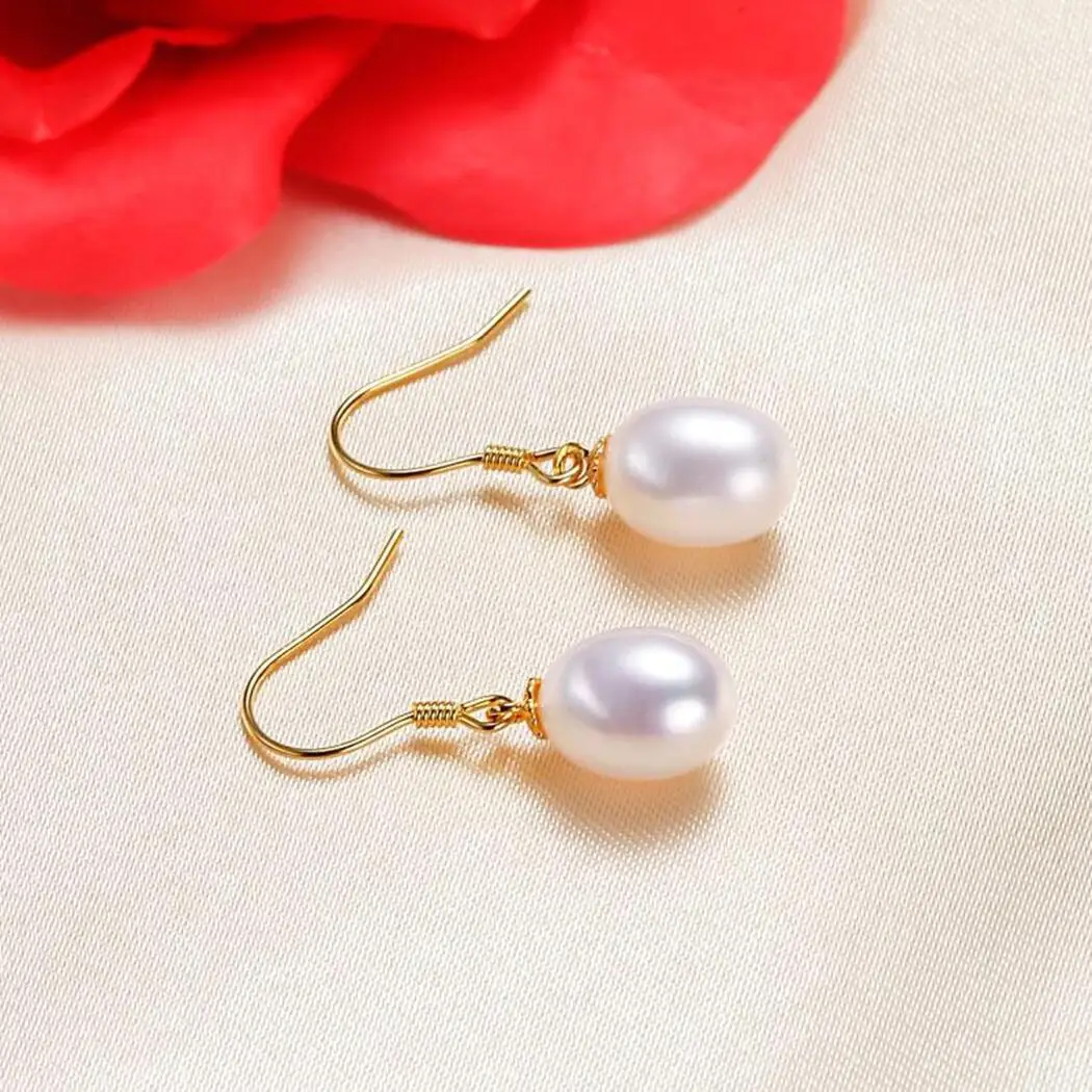 2026 New Arrivals7-8mm Bread Round Freshwater Pearl Dangle Earrings 925 Sterling Silver Pearl Earrings for Women Jewelry Gift
2026 New Arrivals7-8mm Bread Round Freshwater Pearl Dangle Earrings 925 Sterling Silver Pearl Earrings for Women Jewelry Gift