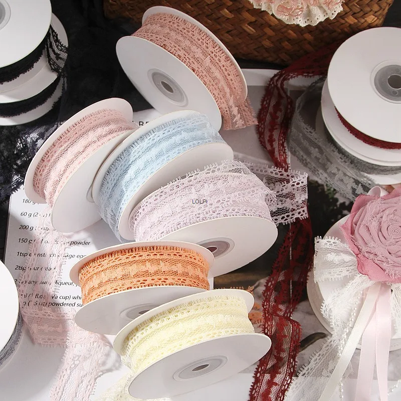 10 Yards 2.3-2.8cm Hollowed-out Crown Lace Ribbon DIY Clothing Bow Hair Accessory Ribbon Gift Wrapping Tape
10 Yards 2.3-2.8cm Hollowed-out Crown Lace Ribbon DIY Clothing Bow Hair Accessory Ribbon Gift Wrapping Tape