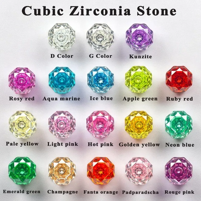 Cubic Zirconia Stone Octagon Rose Cut Multicolor Natural Colorful Loose Stones Used for DIY Jewelry Making Inlay Main Materials
Cubic Zirconia Stone Octagon Rose Cut Multicolor Natural Colorful Loose Stones Used for DIY Jewelry Making Inlay Main Materials