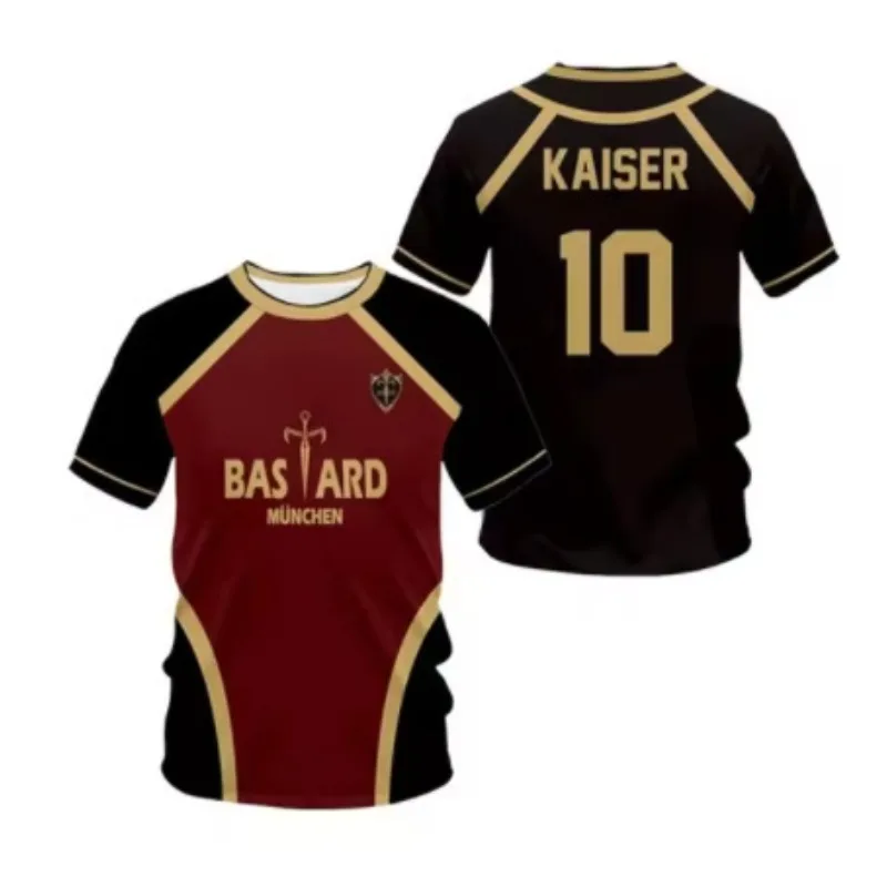 New Blue Lock Jersey Futsal Pattern Vl Replika Anime Bastard Munich Summer Men'S and Women'S 3Dt Shirt Casual Sports T Shirt Top
New Blue Lock Jersey Futsal Pattern Vl Replika Anime Bastard Munich Summer Men'S and Women'S 3Dt Shirt Casual Sports T Shirt Top