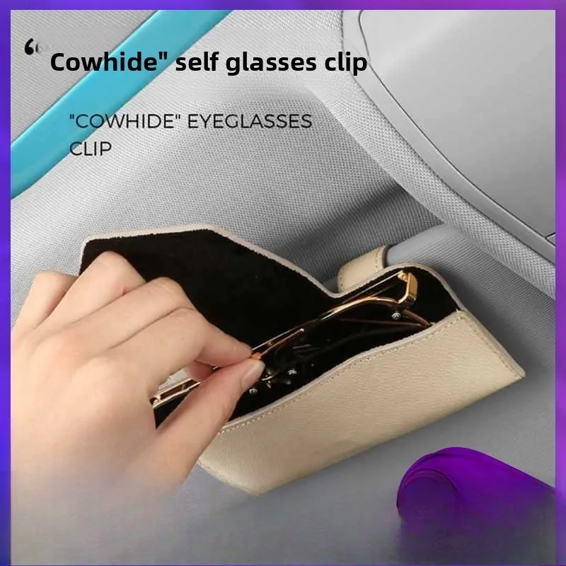 Car Universal Hanging Leather Clip Glasses Case Sunglasses Visor Storage Rack Clip Car Sunglasses Holder
Car Universal Hanging Leather Clip Glasses Case Sunglasses Visor Storage Rack Clip Car Sunglasses Holder