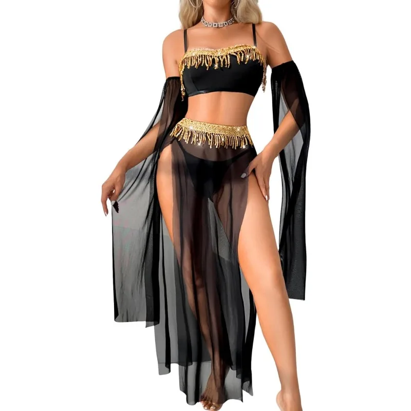 Exotic Wear Dancer Outfits,High Slit Skirt Sexy Lingerie For Women,Belly Dance Costume Cosplay Festival Exotic Apparel
Exotic Wear Dancer Outfits,High Slit Skirt Sexy Lingerie For Women,Belly Dance Costume Cosplay Festival Exotic Apparel