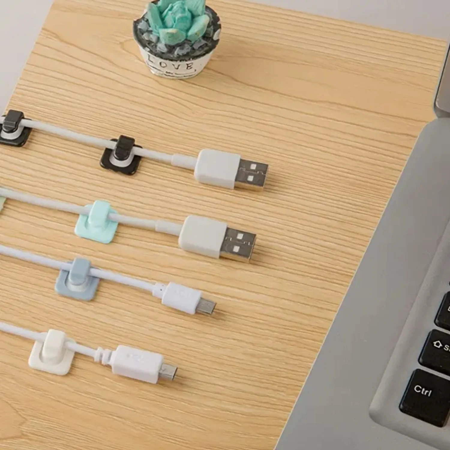 Charging Cable Manager Self-adhesive Wire Fixer Network Cable Charging Cable Storage Organizer Buckle Wire Clip
Charging Cable Manager Self-adhesive Wire Fixer Network Cable Charging Cable Storage Organizer Buckle Wire Clip