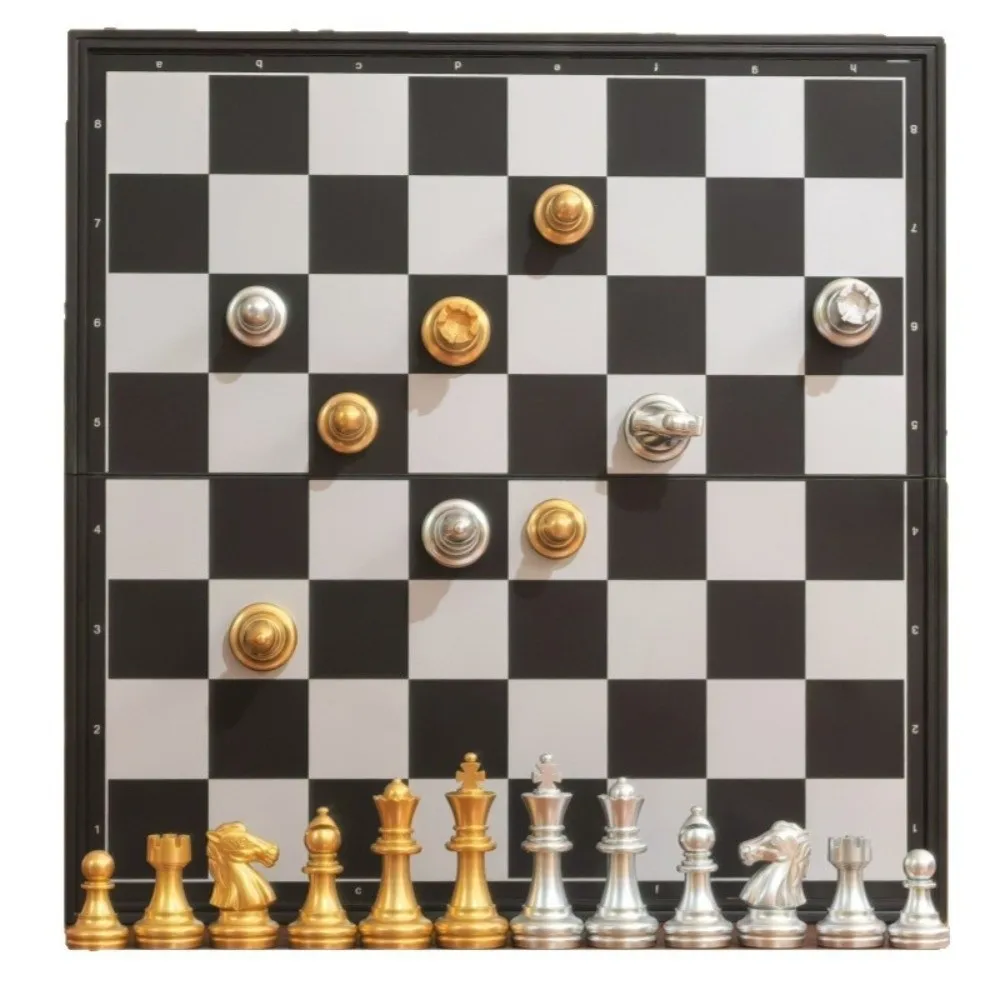 Portable 25/32cm Chessboard Magnetic Chess Set Magnet Plastic International Chess Portable Folding English Chess Outdoor
Portable 25/32cm Chessboard Magnetic Chess Set Magnet Plastic International Chess Portable Folding English Chess Outdoor