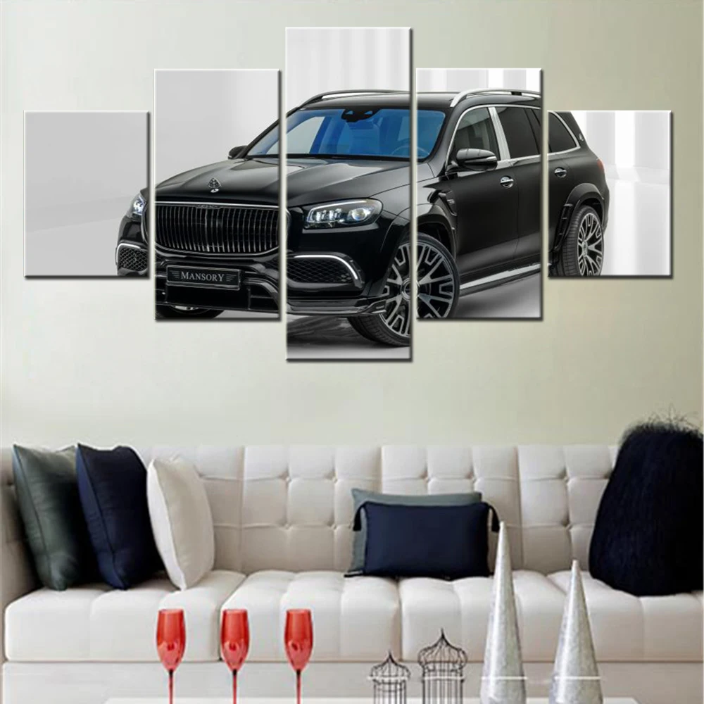 5 Pieces Wall Art Canvas Cars Poster Maybach GLS 600 4MATIC Home Decor Wallpaper Painting Living Room Arwork Interior Picture
5 Pieces Wall Art Canvas Cars Poster Maybach GLS 600 4MATIC Home Decor Wallpaper Painting Living Room Arwork Interior Picture
