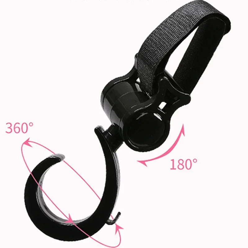 Baby Stroller Universal Hook 360° Rotatable Multi-Functional Hooks for Pram,Electric Bikes, Pet Carts & Baby Cribs
Baby Stroller Universal Hook 360° Rotatable Multi-Functional Hooks for Pram,Electric Bikes, Pet Carts & Baby Cribs